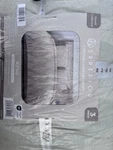 Superior Manai Collection 3PC Cotton Geometric Comforter Set, King, Gray. Fixed Price $150.00.