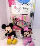 Mouse Reversible Twin Comforter-jumping Beans Kohls, Plush Mickey&minnie. Fixed Price $30.00.