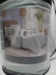 Ugg Jamie Full/ Queen Comforter Set 90" X 96" 2-SHAMS 20" 26" Succulent. Fixed Price $100.00.