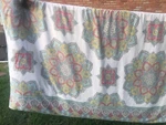 Echo Paisley Reversible King Cotton Sateen Comforter. Fixed Price $65.00.
