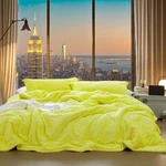 Byourbed Neon Nights - Coma Inducer Oversized Queen Comforter Set Yellow. Fixed Price $170.99.