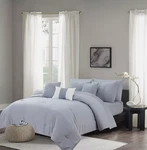 Serene Crescent 10 Piece Queen Comforter Set - Gray. Fixed Price $124.25.