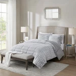 Madison Park Gia Back Print Long Fur Comforter Set. Fixed Price $129.99.
