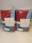 Pottery Barn Kids Winter Wonderland Shams Snowman Penguin Htf Quilted New Set 2. Fixed Price $64.99.