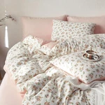 Rose Pattern/coquette Cottagecore Aesthetic Comforter Sets - Gg Home. Fixed Price $37.99.