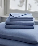 Ralph Lauren Graydon Softweave 4-PC. Sheet Set Queen $170 Chambray 100% Cotton. Fixed Price $100.00.