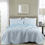 Chezmoi Collection Ivy Floral Medallion Reversible Quilt Bedspread Set. Fixed Price $28.99.