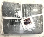 Reversible Faux Fur And Sherpa Alternative Down Twin Bedding Comforter Set. Fixed Price $55.00.