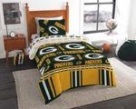 Northwest Nfl Green Bay Packers Rotary Twin Bed Bag Set. Fixed Price $69.99.