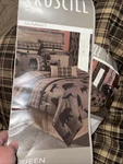 Croscill Summit Comforter Queen W/ Shams & Bedskirt Great Cabin 92 X 96. Fixed Price $99.00.