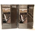 Croscill Sancerre Set Of 2 Chocolate European (euro) Pillow Shams. Fixed Price $25.20.
