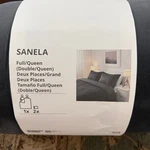 Ikea Sanela Dark Gray Full Queen Comforter Set (see Note). Fixed Price $58.80.