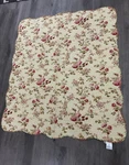Cozy Line Twin Reversible Comforter Cottage Core Roses Cream Pink 50X60 Cabin. Fixed Price $62.00.