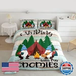 Feelyou Camper Bedding Set Full Kids Cute Gnome Happy Camping Comforter. Fixed Price $36.23.