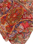 Vintage Ralph Lauren Galahad King Comforter Red Green Multicolor Sateen Cotton. Fixed Price $285.00.