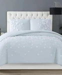 Christian Siriano Confetti Flowers Full/queen Duvet Cover Set 3PC Mint Color. Fixed Price $59.99.