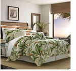 Tommy Bahama Palmiers Collection Queen Comforter SET-100 Percent Cotton, Ultra-s. Fixed Price $245.00.