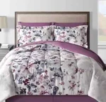 Lanwood Home Monica Reversible 8-PIECE Bed-in-a-bag Full Comforter Set. Fixed Price $49.99.