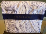 Ralph Lauren Full/queen Duvet Lorelai Cotton Sateen Watercolor Periwinkle $430. Fixed Price $59.98.