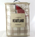 Lady Antebellum Heartland Delta Twin Comforter Set & 1 Sham Red Smokey Mountains. Fixed Price $79.99.