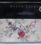 New Ralph Lauren Addison White Floral Duvet Cover - King. Fixed Price $249.99.