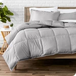 Bare Home Comforter Set Oversized King Ultra-soft Goose Down. Fixed Price $103.90.