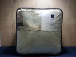 Lush Cor Avon Shabby Chic Textured Ruffle Detail Comforter, King, Ivory, 3-PC. Fixed Price $99.99.