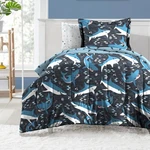 Dream Factory 7-PC Blue Sharks Comforter Set Full Microfiber Kids. Fixed Price $122.25.