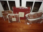 Noble Excellence Villa Serophina Full/queen Duvet Shams Coverlet Set 5PC. Fixed Price $150.39.