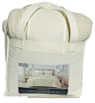 Evergrace Comforter Set King Size 3 Piece Ivory. Fixed Price $50.00.