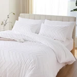 Yirddeo White Twin Comforter 2PCS, Boho Farmhouse Size Bedding Set, .... Fixed Price $51.61.