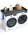 Vevor 3 Panels Washer Dryer Countertop 54"X27" Wooden Cover Black. Fixed Price $57.90.