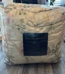 Ralph Lauren Therese Floral Reversible Comforter Full/queen Cream Vintage. Fixed Price $150.00.