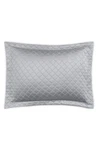 Matouk Nadia Matelasse Cotton Boudoir Pillow Sham Silver Nwot. Fixed Price $39.99.