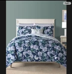 Sunham Bella Blue 12-PC. Reversible Queen Comforter Set Bedding. Fixed Price $65.00.