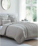 Vcny Home Darryl Embroidered Medallion Geo 7-PC. Comforter Set King Taupe. Fixed Price $105.89.