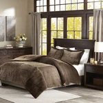 Madison Parker Plush Down Alternative Comforter Set. Fixed Price $155.99.
