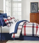 New Cremieux Zane Plaid Waffle Full/queen Comforter Set 3PC. Fixed Price $131.59.