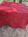 Mcleland Heavy Vintage Bedspread Quilted Designs Velvet 104X127 King. Fixed Price $139.00.