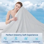 Cooling Comforter Queen 90X90 Cold Touch Hot Sleepers Night Sweats Lightweight. Fixed Price $62.99.