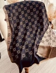 Elegant Glam Shawl With Gold Touch, Reversible Style Light Weight + Free Ship. Fixed Price $30.00.