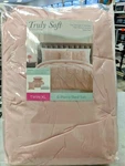 Truly Soft Arrow Pleated 6-PIECE Twin Xl Comforter Set Blush. Fixed Price $74.99.