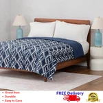 Herringbone Microfiber Down Alternative Blanket Twin Reversible Bedding New. Fixed Price $29.45.