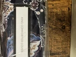 Bloomingdale's 1872 King Comforter Cover 400TC Pima Cotton Sateen Floral Zip. Fixed Price $144.00.