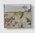 Sky Beige 300 Thread Count Harper Floral Comforter Cover 2PC Set, Twin. Fixed Price $40.00.