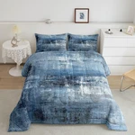Erosebridal Blue And Grey Comforter Set Kids Boys Girlscolorful Oil. Fixed Price $113.45.