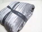 West Elm Silver Gray Lush Crinkle Velvet Full Queen Duvet Cover New. Fixed Price $95.00.