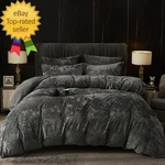 Truly Velvet Duvet Cover Set King Size 3PCS Ultra Soft Breathable Comforter. Fixed Price $73.99.