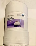 Room Essentials Twin Xl Comforter Blanket Reversible White/gray (see Photos). Fixed Price $30.00.