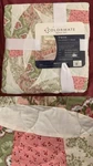 New Sears Colormate Jenna Twin Quilt Comforter Sham Set. Fixed Price $55.00.
